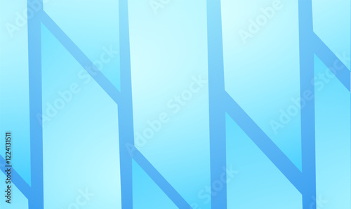 A captivating abstract design featuring a blend of rich blue hues, resembling glass or mirrored surfaces with fluid, reflective textures. The design creates a sense of depth and movement, with smooth 