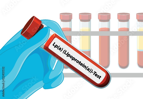 Medical Blood Test Illustration