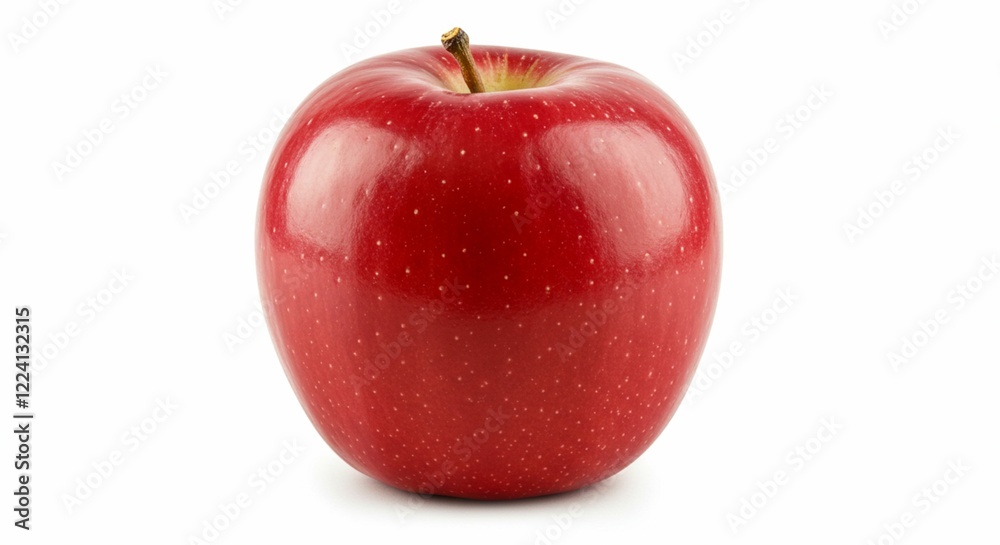 Red Apple Isolated on White Background Fresh Fruit Healthy Food Diet Nutrition Red Apple Isolated on White Background Fresh Fruit Healthy Food Diet Nutrition