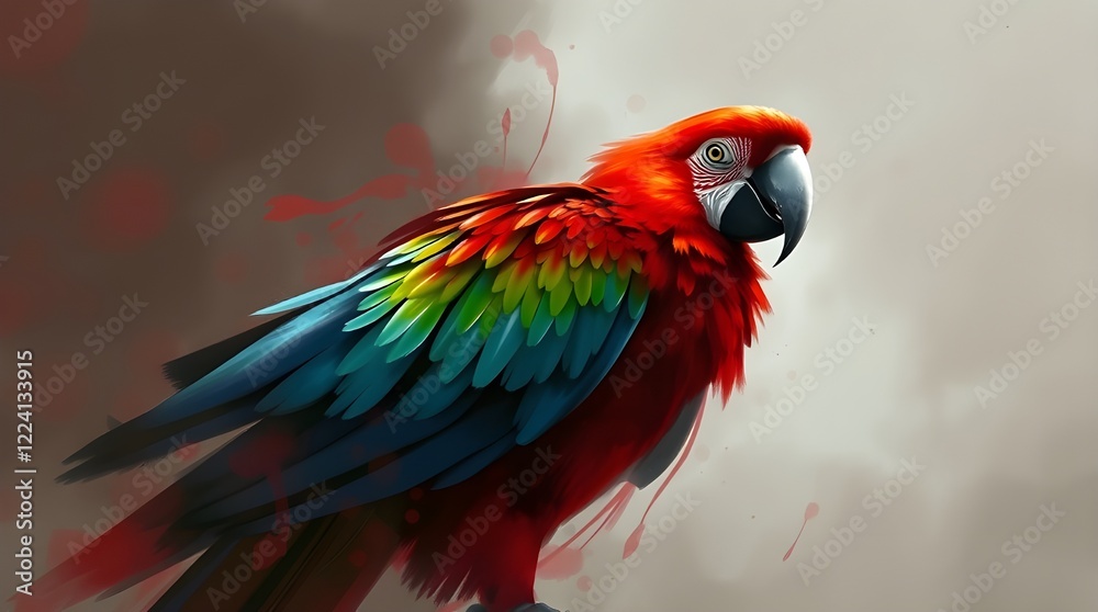 Fototapeta premium parrot