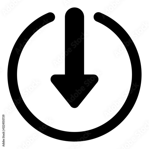 down icon