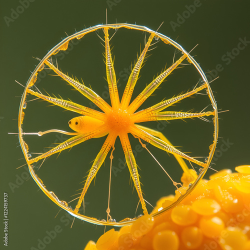 Rotifers, also known as wheel animals, belong to a unique phylum of microscopic and near microscopic organisms that exhibit fascinating characteristics and diversity within the animal kingdom. photo