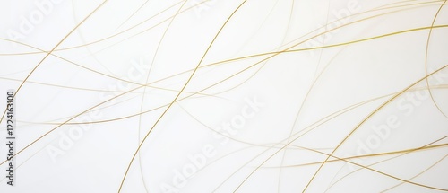 Abstract Blonde Hair Texture:  Elegant, Light Beige and White Background, Minimalist Design, High-Resolution Image for Beauty, Fashion, and Wellness Projects.