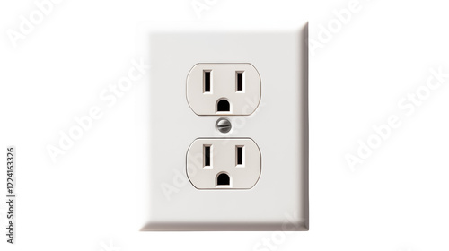 electrical outlet on a transparent background