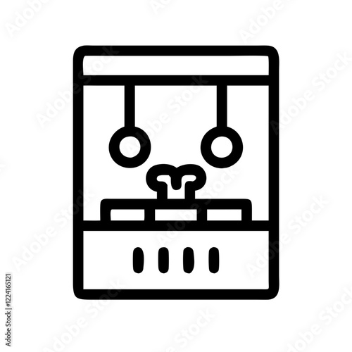 claw machine icon design