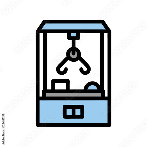claw machine icon design