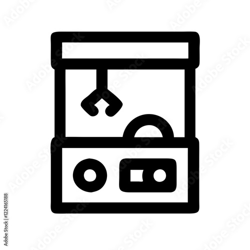 claw machine icon design