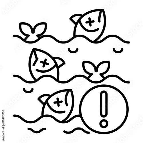 Dead fish icon