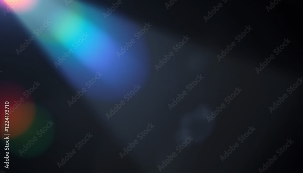 A Prism Rainbow Light on dark Background Overlay. Crystal flare abstract effect. Holographic sunlight reflection wallpaper, A Prism Rainbow Light on dark Background Overlay. Crystal flare abstract effect. Holographic sunlight reflection wallpaper,