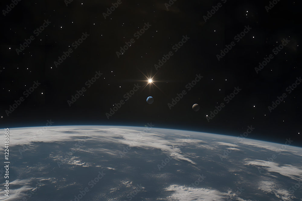 Fototapeta premium sky with stars