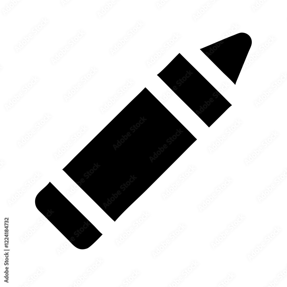 crayon icon design