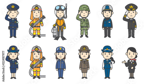 職業イラスト3