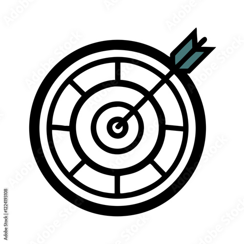 dart board icon design