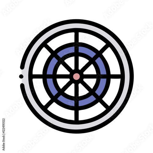 dart board icon design