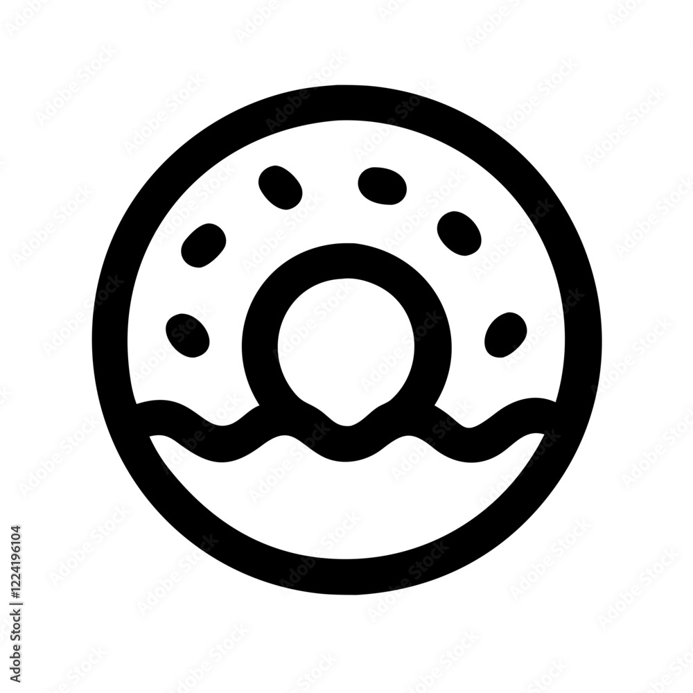 donut icon design donut icon design