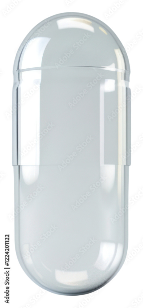 PNG Transparent capsule on white background PNG Transparent capsule on white background