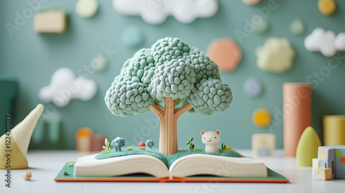 Open Book with a Tree:  An ...
