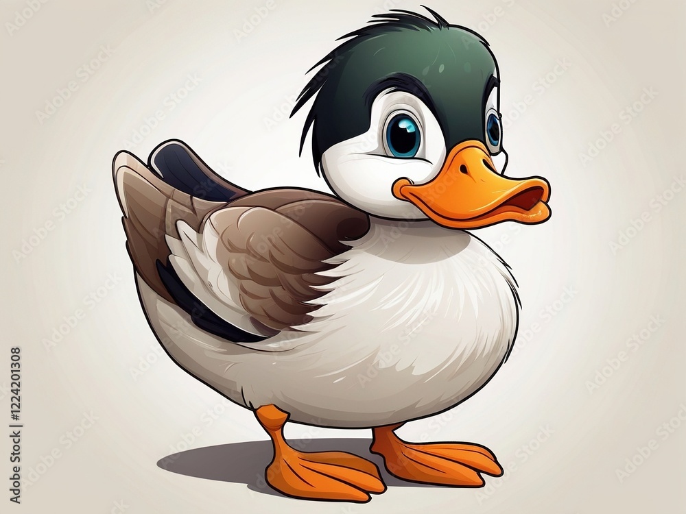 Obraz premium illustration of a duck