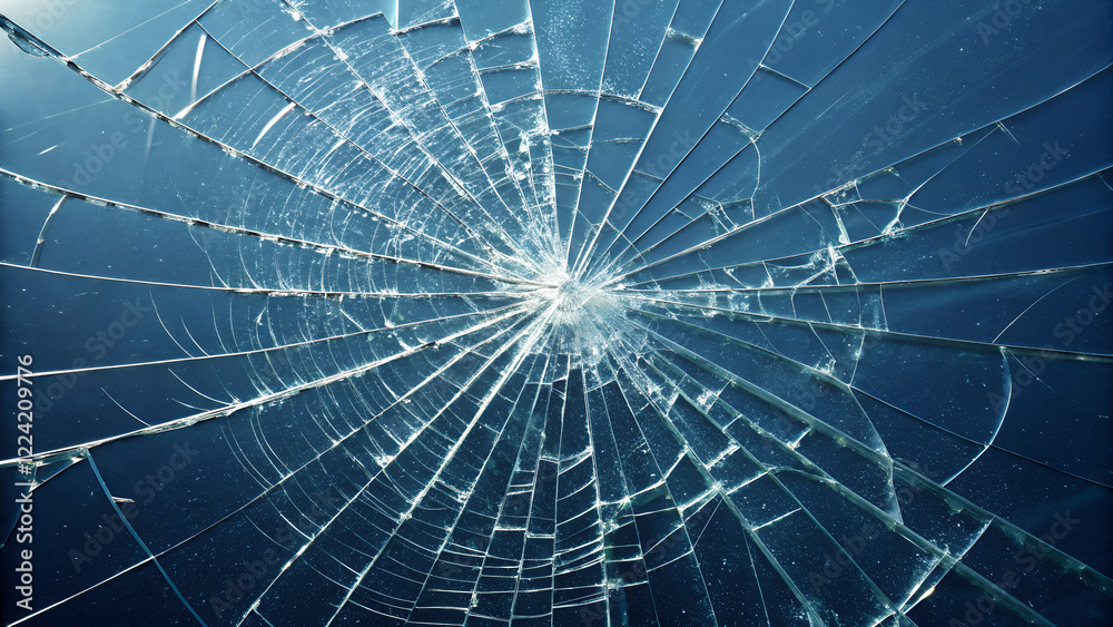 Fototapeta premium broken glass