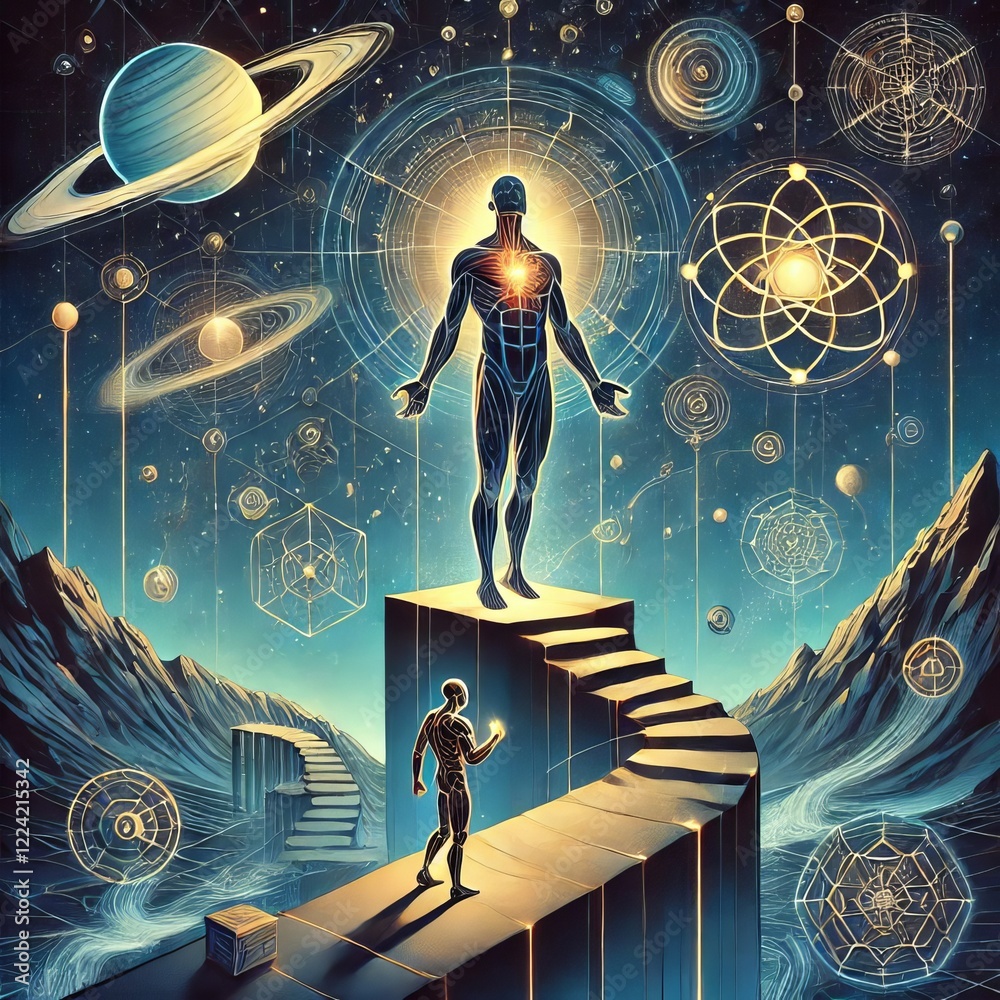 Obraz premium Delve into your personal philosophy of life understanding the pr