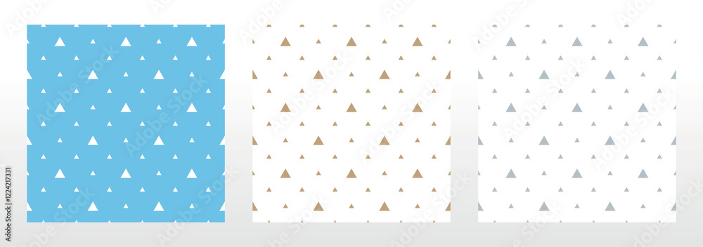 Set of abstract geometric patterns. Seamless vector backgrounds. Colored ornaments Graphic modern patterns Simple lattice graphic design Set of abstract geometric patterns. Seamless vector backgrounds. Colored ornaments Graphic modern patterns Simple lattice graphic design
