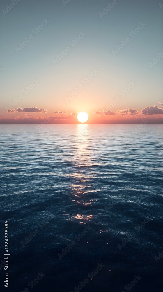 Fototapeta premium A gradient blending soft gray into cool mint green.