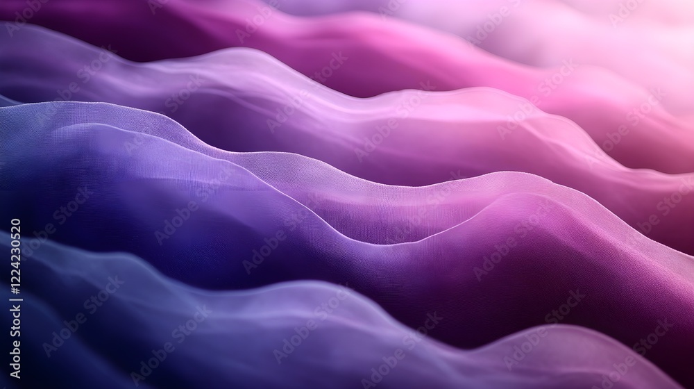 Obraz premium A gradient fading from muted lavender to smoky mauve.