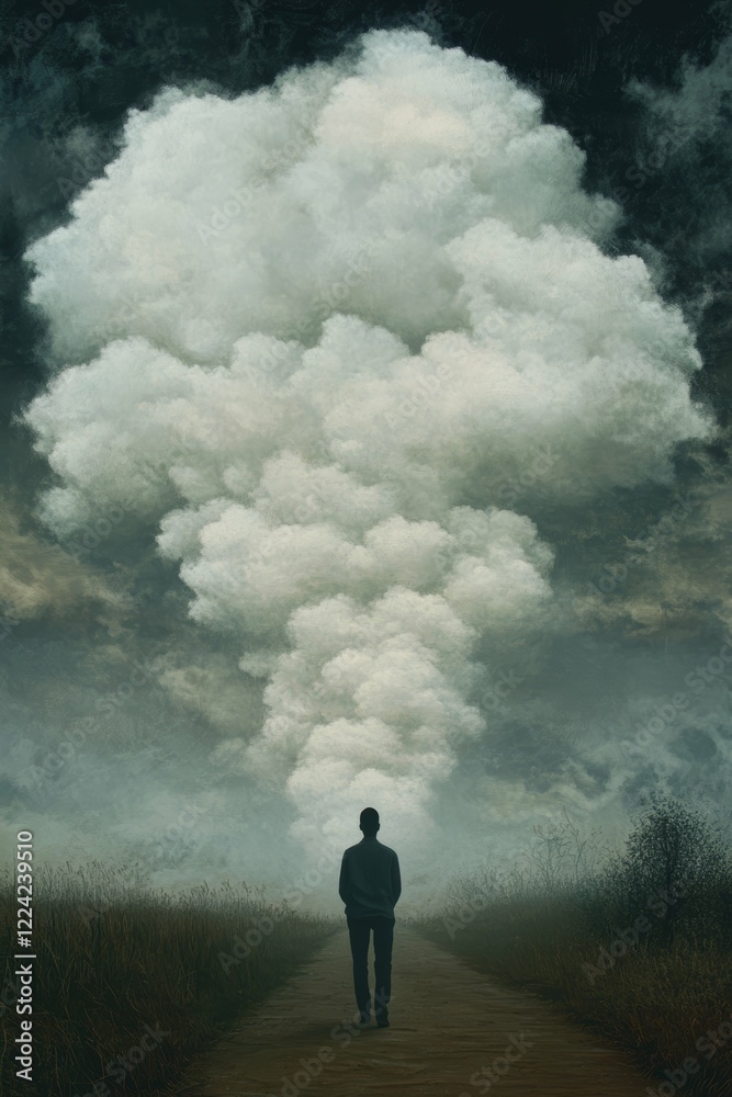 Exploring Solitude: A Reflective Journey Beneath Ominous Clouds Exploring Solitude: A Reflective Journey Beneath Ominous Clouds