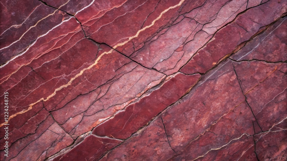 Fototapeta premium Abstract Grunge Background with Stone Textures and Deep Red and Brown Tones for Design Use