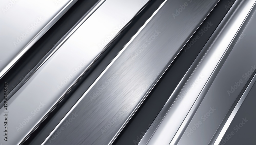 Smooth Silver Surface Smooth Silver Surface