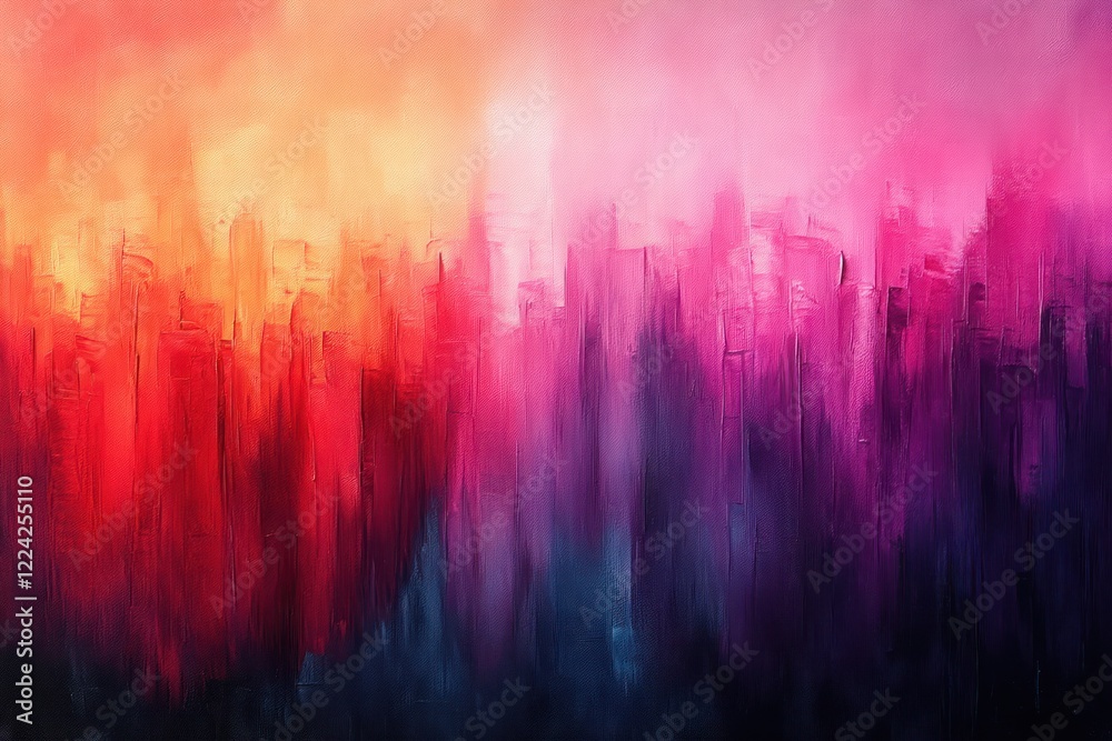 Obraz premium Iridescent Colorful Abstract Texture Hologram Background with Rainbow Foil Shine and Dreamy Light Effects