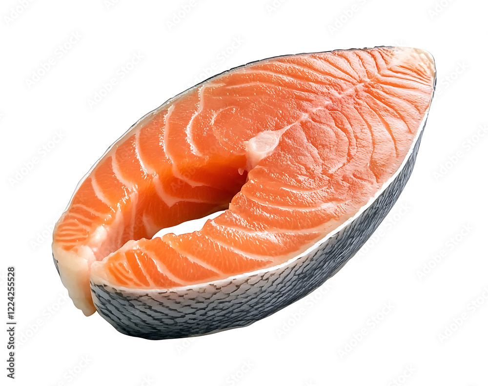 Fresh salmon fillet, ready to cook. Fresh salmon fillet, ready to cook.