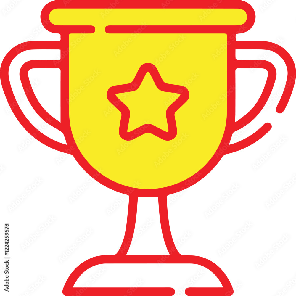 First Place Award Line Icon First Place Award Line Icon