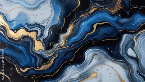 blue and yellow background