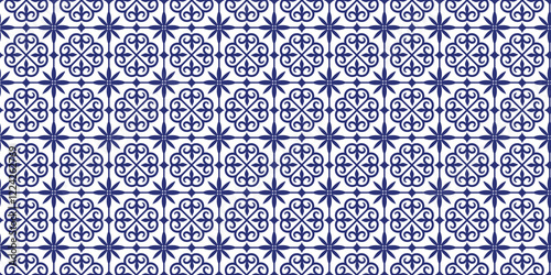Decorative tiles blue seamless pattern, seamless pattern, decoration pattern, floors pattern,