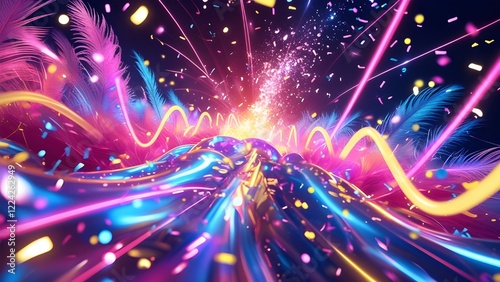 fireworks in the night