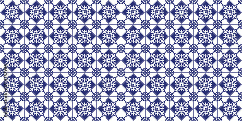 Decorative tiles blue seamless pattern, seamless pattern, decoration pattern, floors pattern,