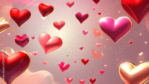 pattern with hearts