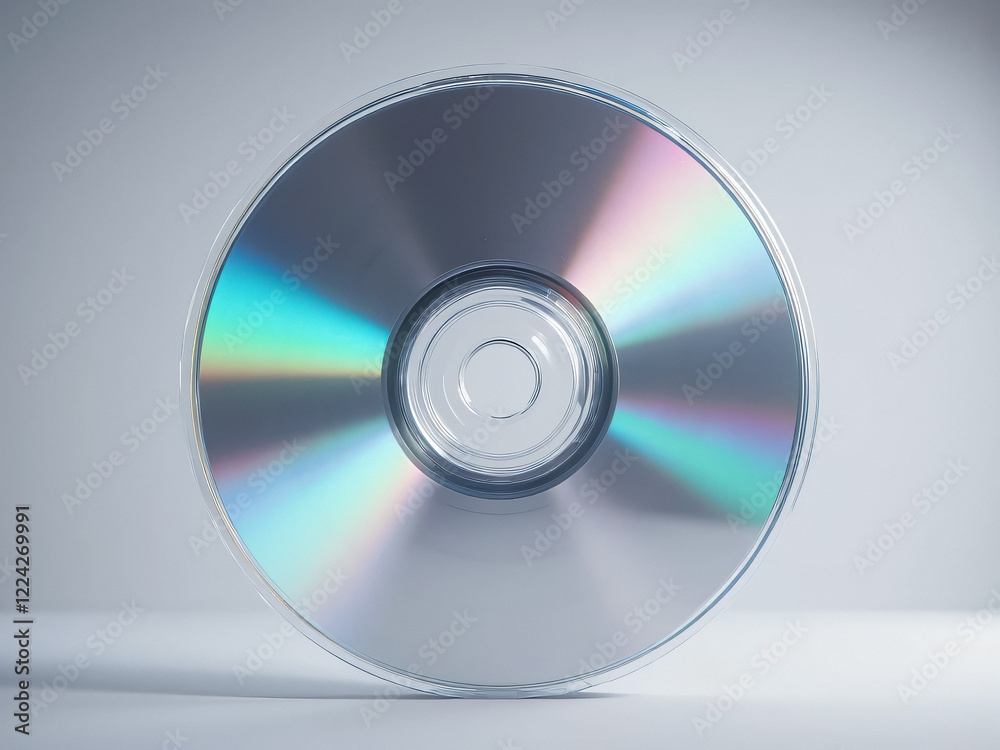 Blu-Ray CD Isolated on White – Perfect for Tech Ads and Marketing Materials Blu-Ray CD Isolated on White – Perfect for Tech Ads and Marketing Materials