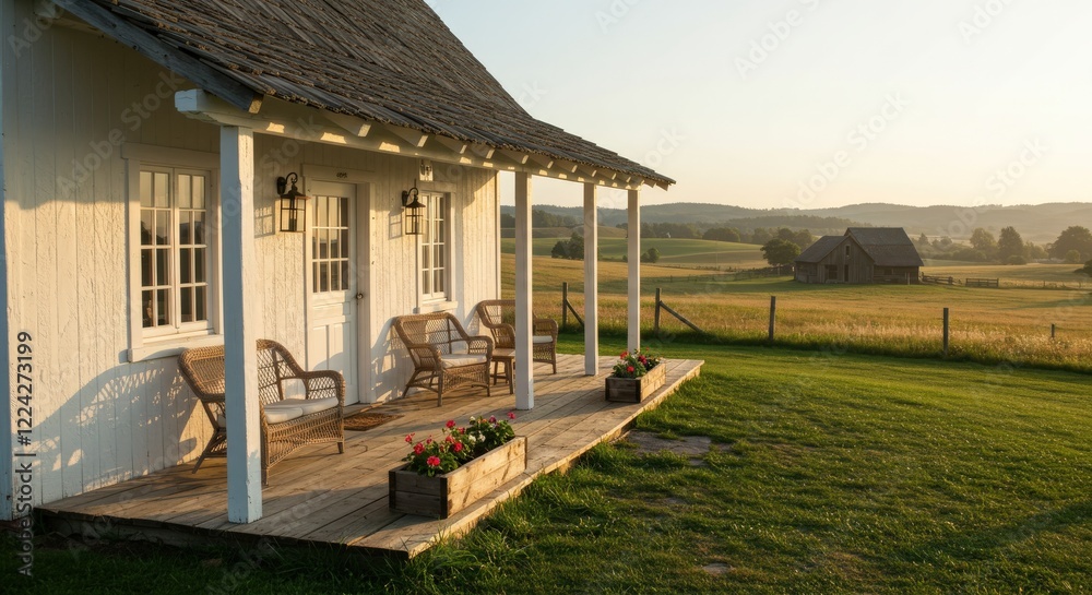 Rustic Farmhouse in Countryside Rustic Farmhouse in Countryside