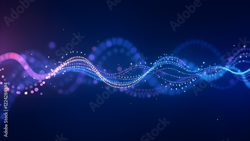 abstract background with dna