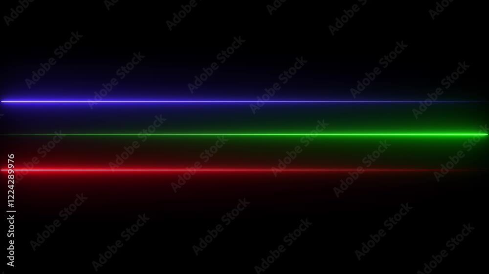 Animation of glowing lines neon moving.Animation of glowing lines neon moving.
