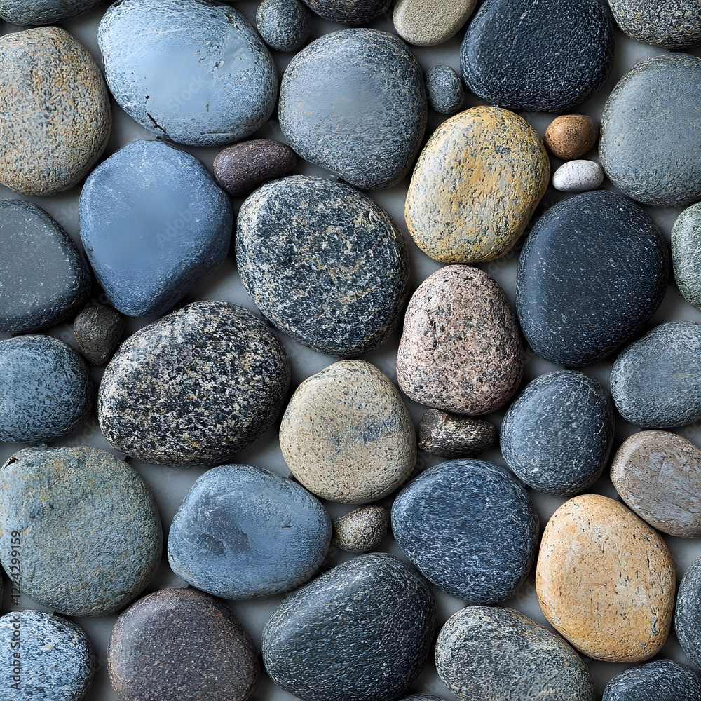 Smooth Sea Stones Texture Background Smooth Sea Stones Texture Background