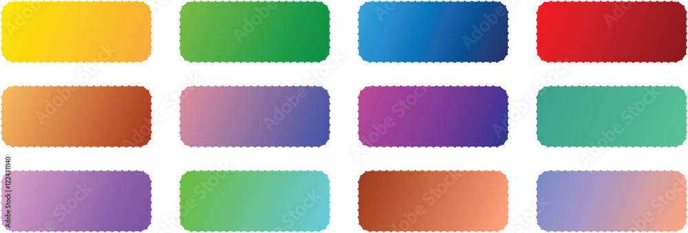 Set of Colorful Text Box Banner. Creative text box. Title bar. Blank text box for infographic, poster, brochure, and banner Set of Colorful Text Box Banner. Creative text box. Title bar. Blank text box for infographic, poster, brochure, and banner