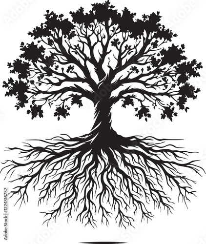 tree with roots