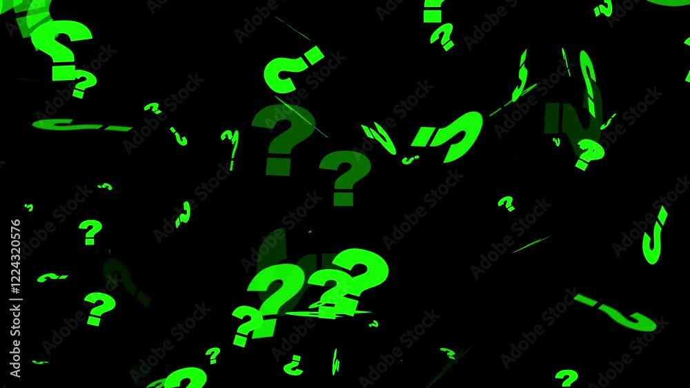 Question Marks on Transparent Background. Alpha Channel. Question Marks on Transparent Background. Alpha Channel.