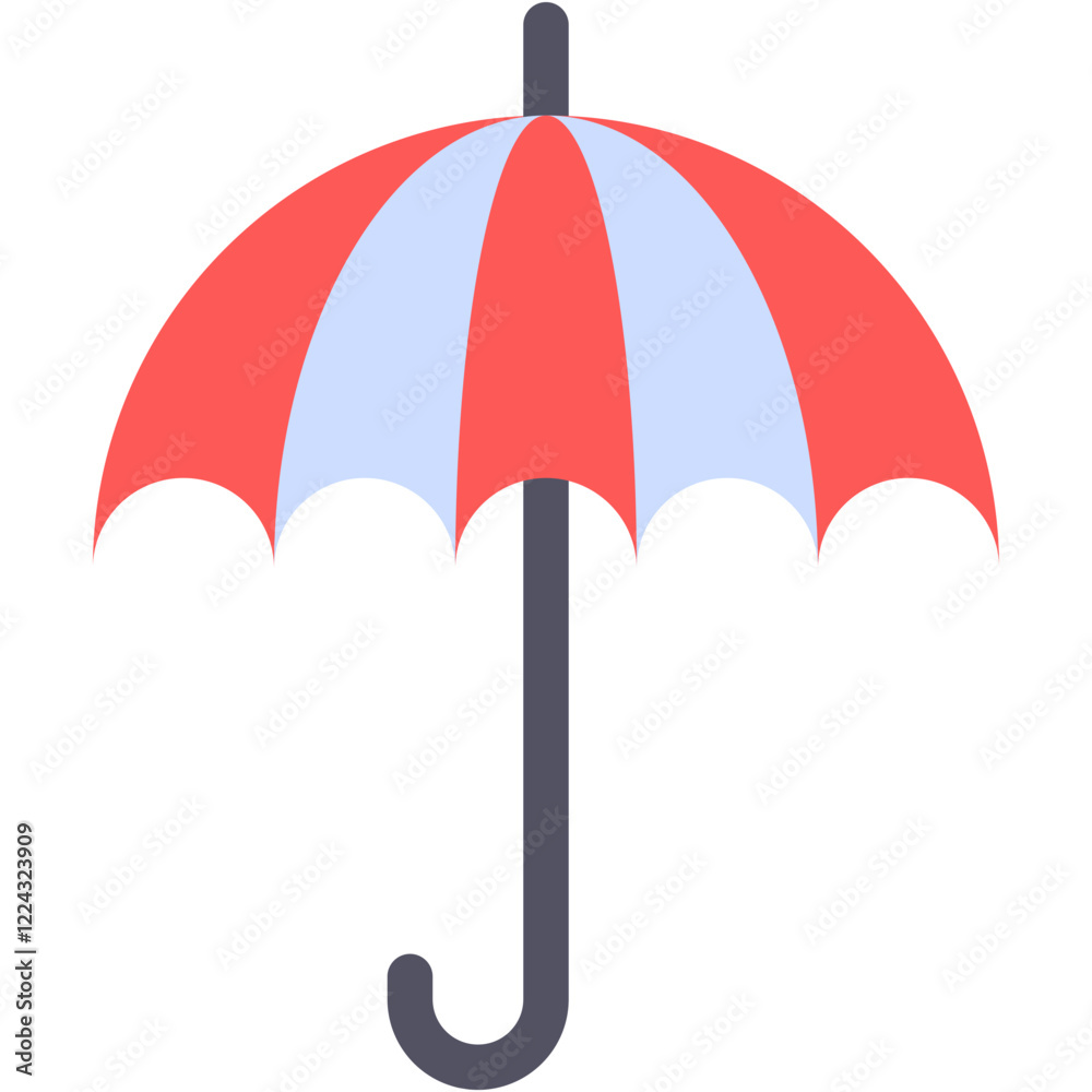 Vector Icon Insurance, protection, umbrella, finance, security Vector Icon Insurance, protection, umbrella, finance, security