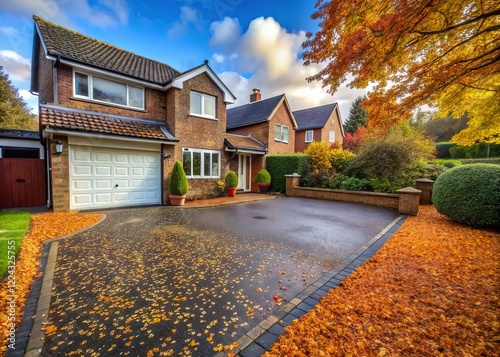 UK Home Driveway Resurfacing Project - October 2020 Pandemic Era photo