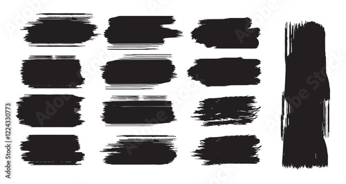 ink brush stroke collection