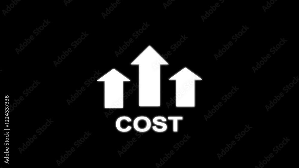 Business efficiency concept, Cost reduction concept animation, Business efficiency concept, Cost reduction concept animation,